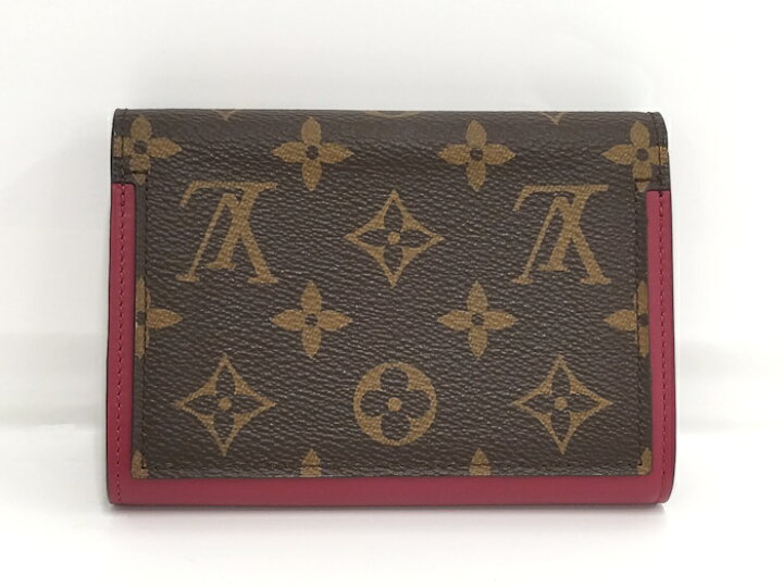 楽天市場】【中古】LOUIS VUITTON ポルトフォイユ フロール コンパクト  