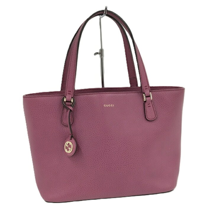 楽天市場】【中古】GUCCI トートバッグ インターロッキングG レザー 