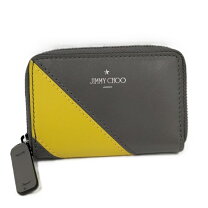 ジミーチュウ JIMMY CHOO コインケース レザー イエロー ユニセックス  