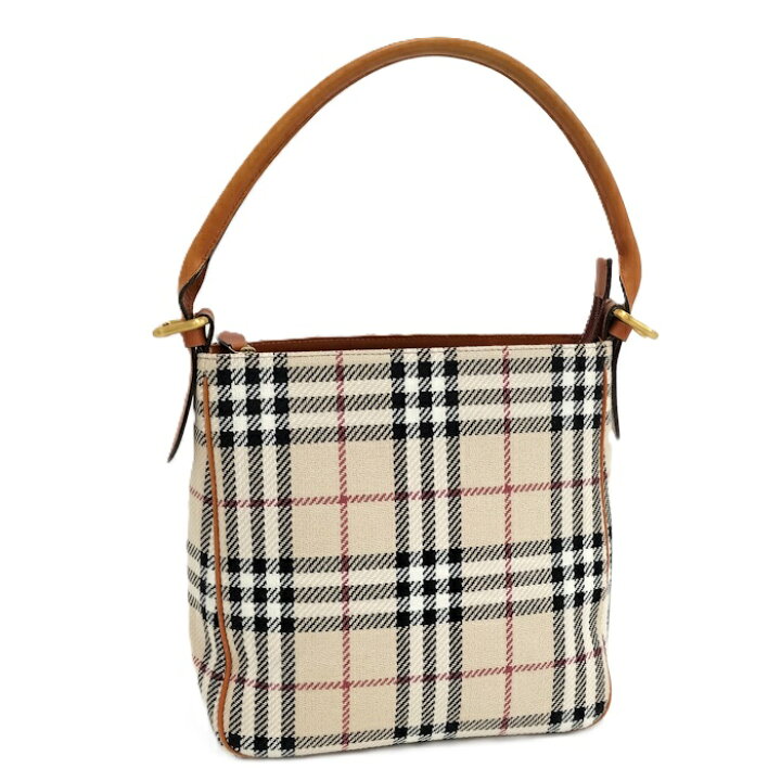 楽天市場】【中古】BURBERRY ワンショルダーバッグ ノバチェック 