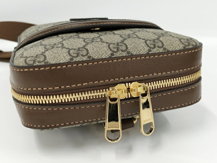 楽天市場】【中古】GUCCI ショルダーバッグ GGスプリーム PVC レザー 