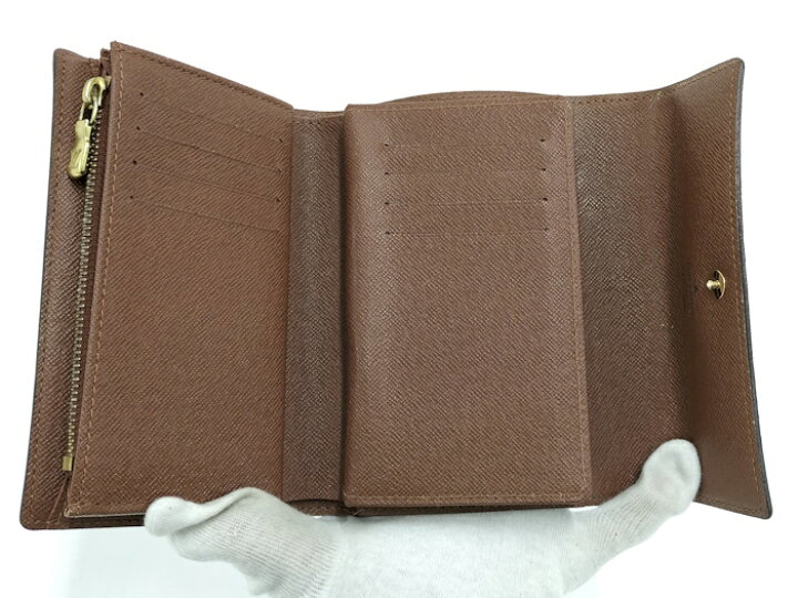 楽天市場】【中古】LOUIS VUITTON ポルトフォイユ アレクサンドラ 三  