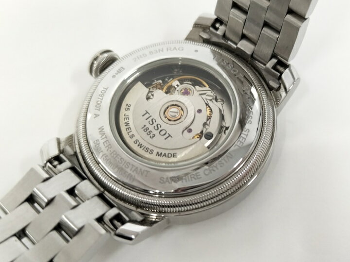 楽天市場】【中古】TISSOT ブリッジポート 腕時計 S/S オートマ  