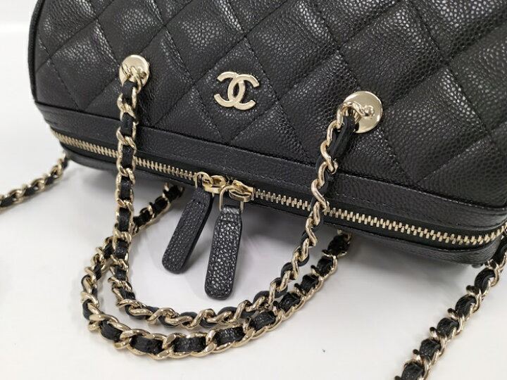 楽天市場】【中古】CHANEL 2wayチェーンショルダーバッグ キャビア 