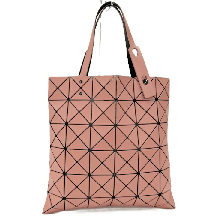 楽天市場】【中古】BAOBAO トートバッグ ISSEY MIYAKE レザー ピンク系 