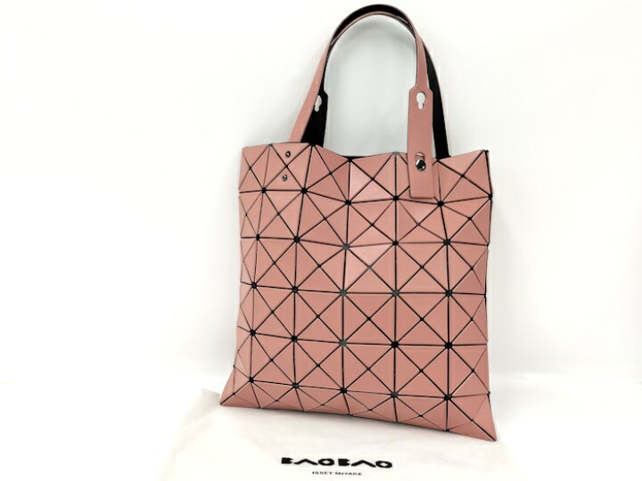楽天市場】【中古】BAOBAO トートバッグ ISSEY MIYAKE レザー ピンク系 
