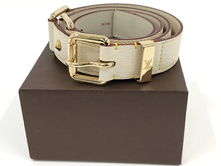 中古】LOUIS VUITTON ルイ・ヴィトン スハリ サンチュール パンドラ  
