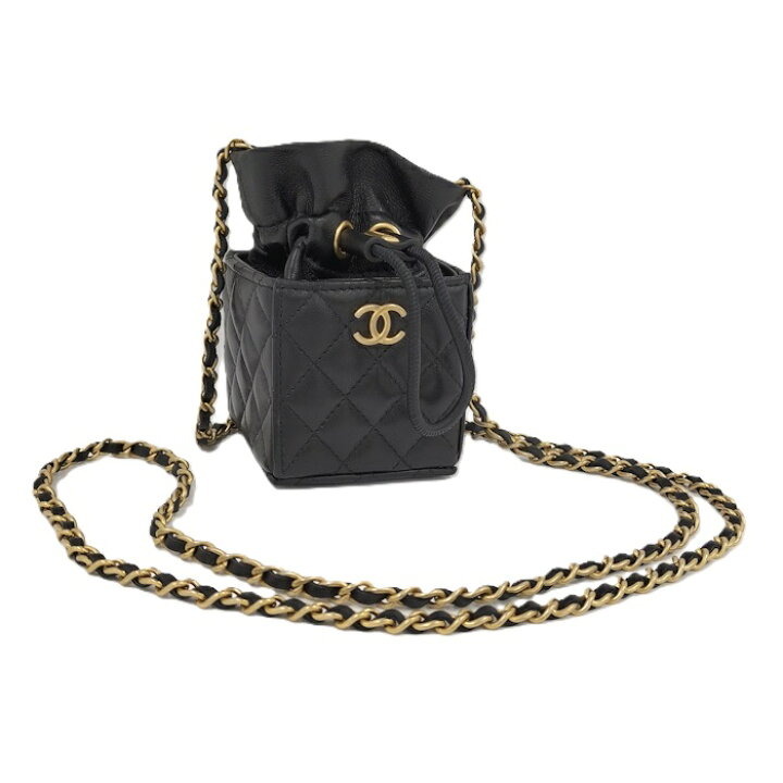 楽天市場】【中古】CHANEL チェーンショルダーバッグ マトラッセ ミニ 