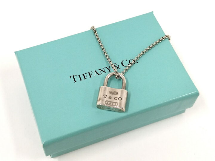 楽天市場】【中古】Tiffany＆Co. ネックレス 1837 パドロック SV925 