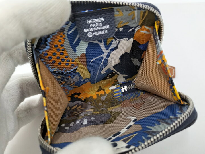 楽天市場】【中古】HERMES アザップコンパクト コインケース レザー 