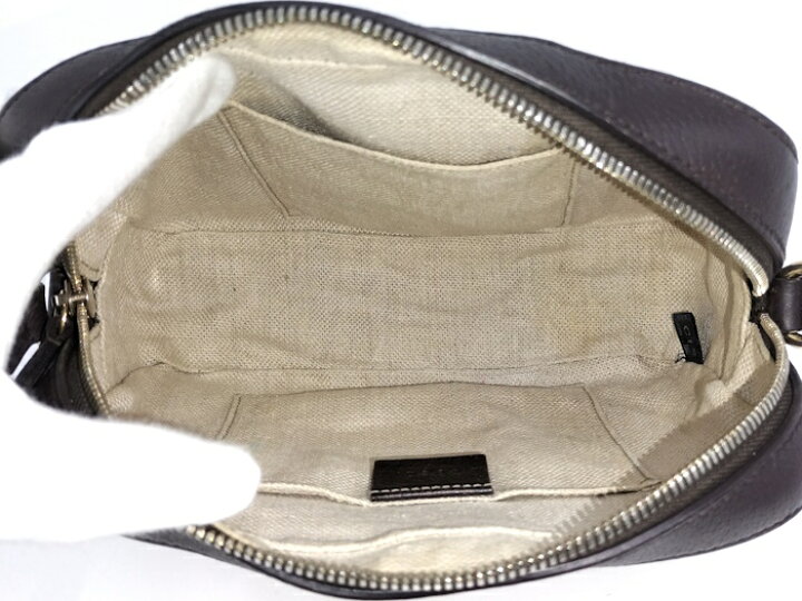 楽天市場】【中古】GUCCI ショルダーバッグ GGキャンバス シェリー 