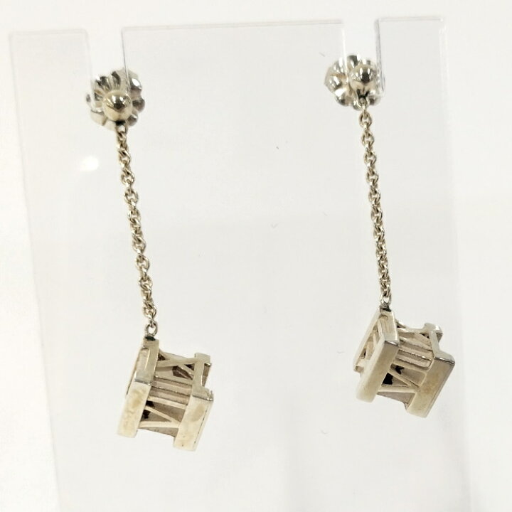 楽天市場】【中古】Tiffany＆Co. ピアス アトラス キューブ SV925 