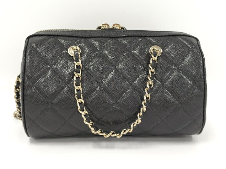 楽天市場】【中古】CHANEL 2WAYハンドバッグ マトラッセ キャビア 