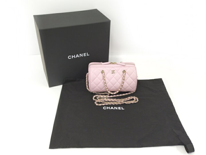 楽天市場】【中古】CHANEL 2WAYハンドバッグ マトラッセ ラムスキン 