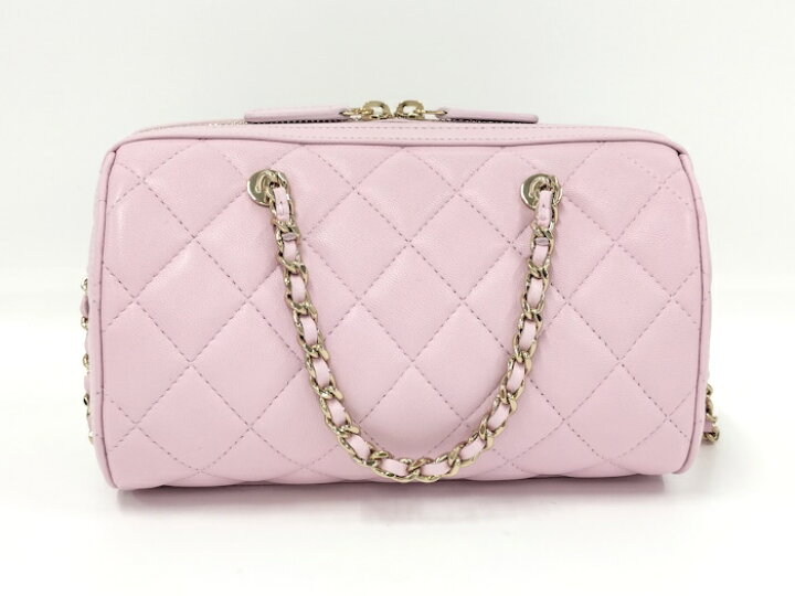 楽天市場】【中古】CHANEL 2WAYハンドバッグ マトラッセ ラムスキン 