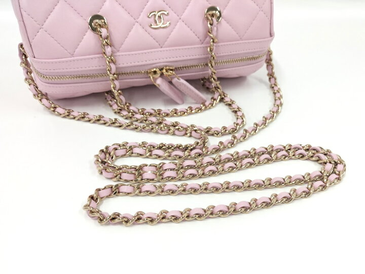 楽天市場】【中古】CHANEL 2WAYハンドバッグ マトラッセ ラムスキン 