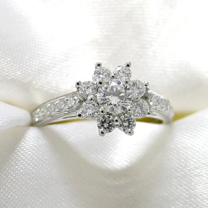 楽天市場】【中古】Tiffany＆Co. フローラ リング Pt950 プラチナ 