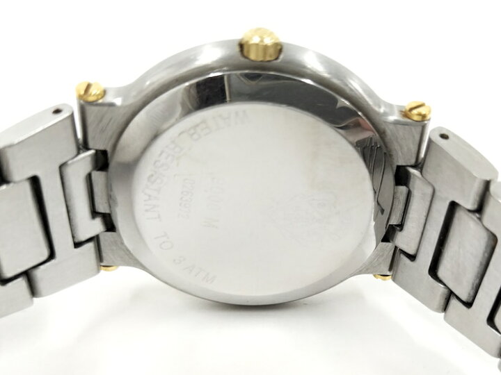 楽天市場】【中古】GUCCI メンズ腕時計 クオーツ SS GP アイボリー文字  