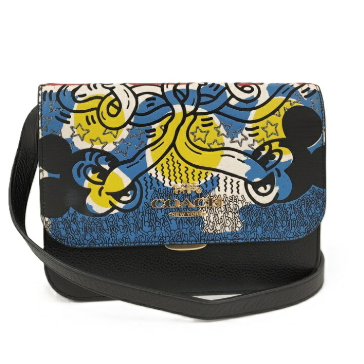 楽天市場】【中古】COACH DISNEYコラボ キースヘリング ショルダー  