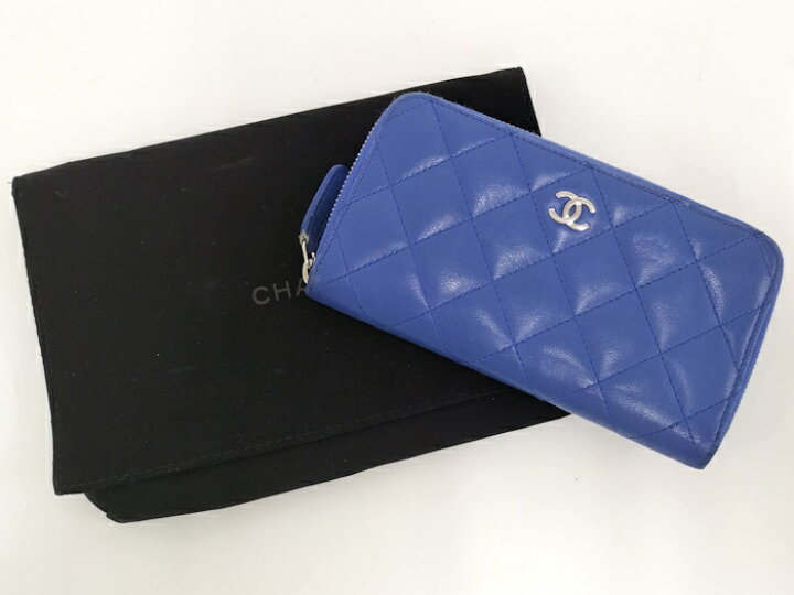 楽天市場】【中古】CHANEL ラウンドファスナー コンパクト財布  