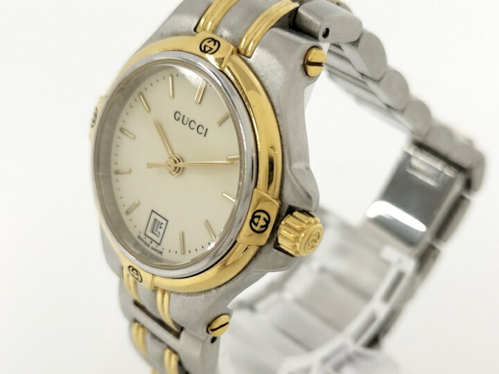 楽天市場】【中古】GUCCI レディース 腕時計 SS GP クオーツ  