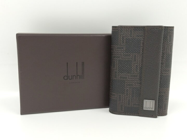 楽天市場】【中古】dunhill 6連キーケース ロゴプレート PVC  