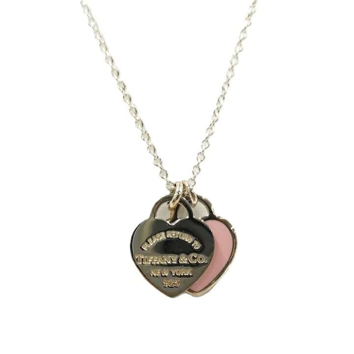 楽天市場】【中古】TIFFANY ＆ Co. ネックレス リターントゥ ダブル 