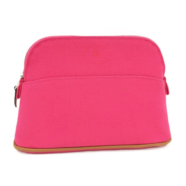 楽天市場】【中古】HERMES ボリードポーチ ミニ キャンバス  