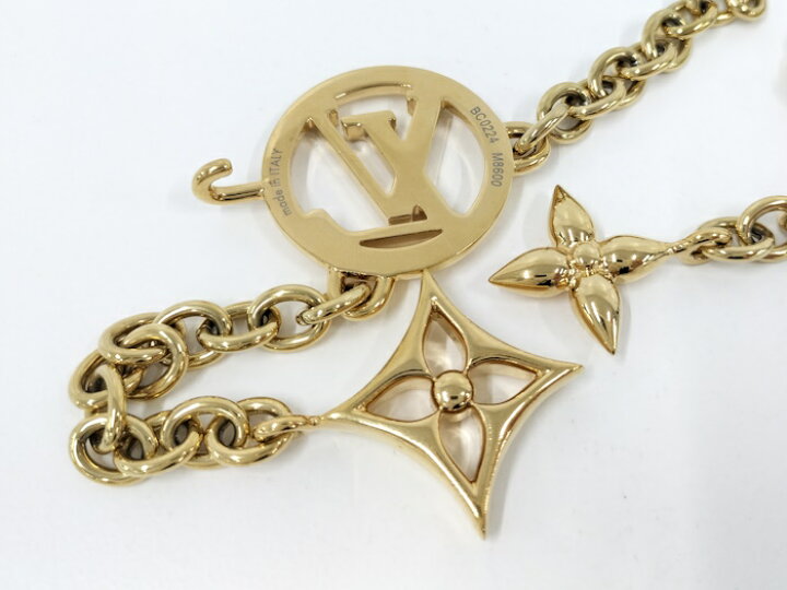 楽天市場】【中古】LOUISVUITTON チェーンベルト マイLV チャーム  