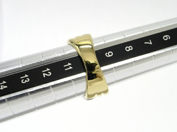 楽天市場】【中古】CELINE コンビリング 750YG K18YG Pt900 プラチナ  