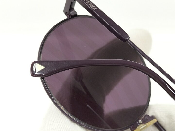楽天市場】【中古】FENDI サングラス ラウンド パープル FF0248/S  