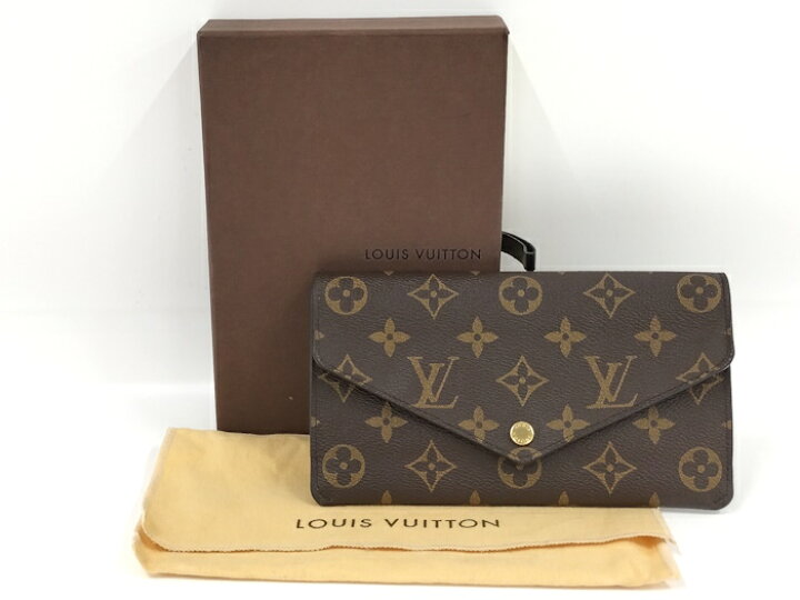楽天市場】【中古】LOUIS VUITTON 札入れ 二つ折り長財布  