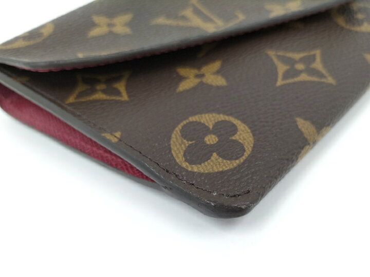 楽天市場】【中古】LOUIS VUITTON 札入れ 二つ折り長財布  