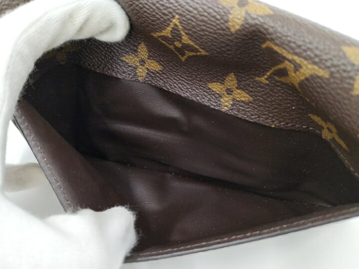 楽天市場】【中古】LOUIS VUITTON 札入れ 二つ折り長財布  
