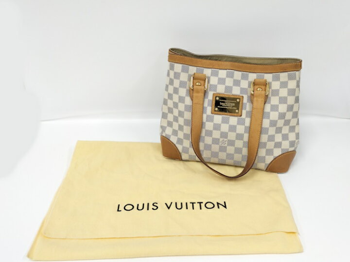 楽天市場】【中古】LOUIS VUITTON ハムステッドPM トートバッグ ダミエ 