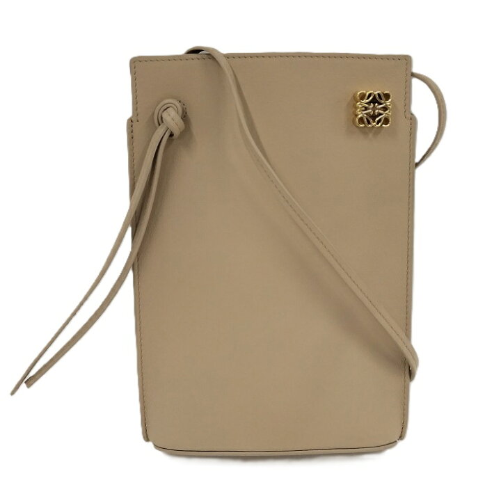楽天市場】【中古】LOEWE ショルダーバッグ ダイスポケット レザー 