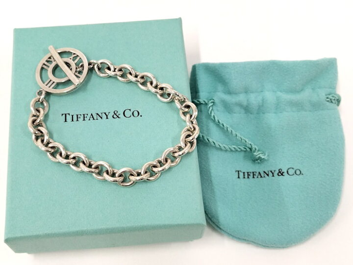 楽天市場】【中古】Tiffany&Co. アトラス ラウンド トグル チェーン  