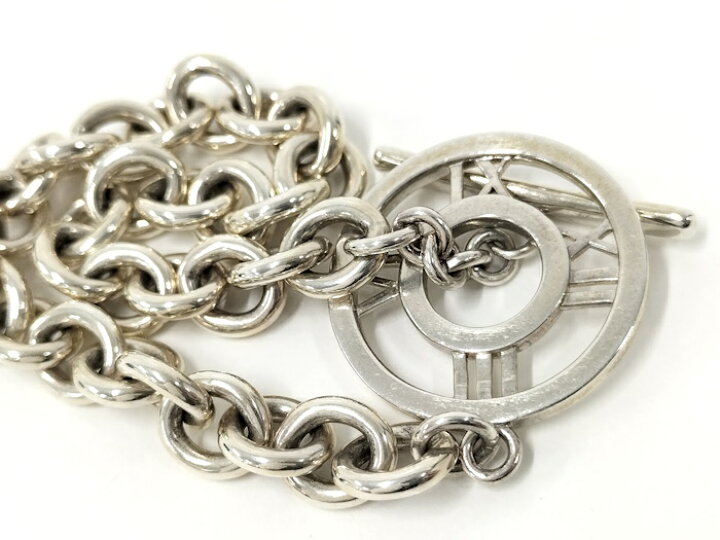 楽天市場】【中古】Tiffany&Co. アトラス ラウンド トグル チェーン  