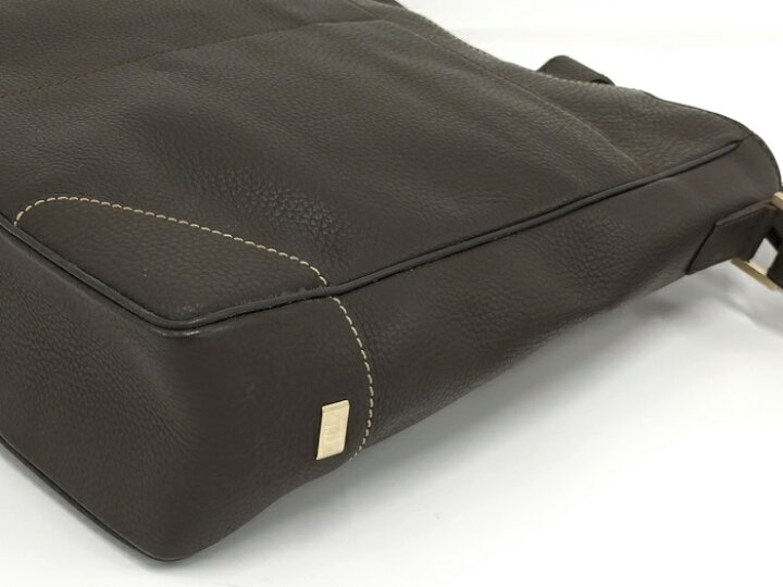 楽天市場】【中古】Dunhill 2wayショルダーバッグ レザー ダーク  