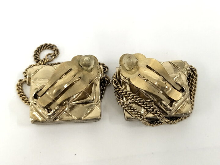 楽天市場】【中古】CHANEL イヤリング アクセサリー マトラッセ バッグ 
