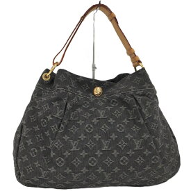 【中古】LOUIS VUITTON ショルダーバッグ デイリーPM モノグラムデニム ノワール ブラック M40494