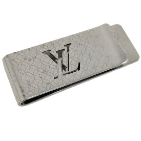 【中古】LOUIS VUITTON バンスビエ シャンゼリゼ マネークリップ メッキ シルバー M65041