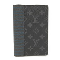 【中古】LOUIS VUITTON オーガナイザー ドゥ ポッシュ カードケース モノグラム エクリプス M69737