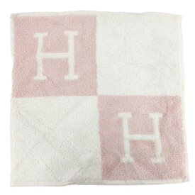 【中古】HERMES カレ ハンドタオル アヴァロン コットン