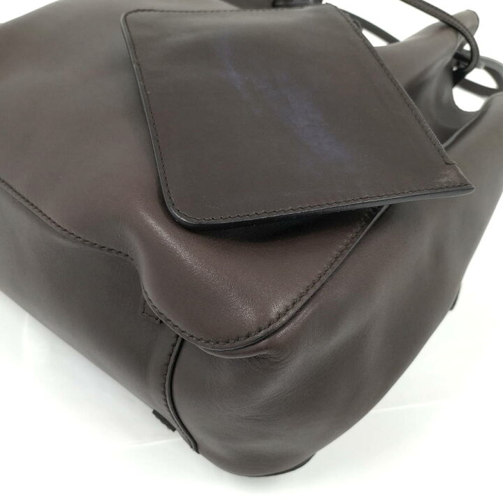 楽天市場】【中古】GUCCI トートバッグ ダークブラウン レザー 101920 