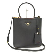 楽天市場】プラダ パニエの通販 極美品 PRADA 1BA212 パニエ 