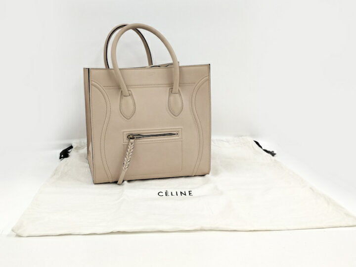 楽天市場】【中古】CELINE スモール スクエア ラゲージ ファントム  