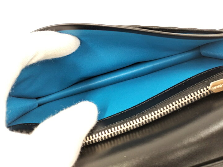楽天市場】【中古】BVLGARI ブルガリマン マチ付き 二つ折り長財布  
