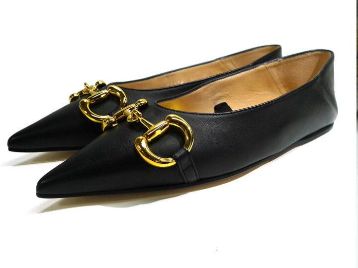 楽天市場】【中古】GUCCI レディース パンプス フラット シューズ 