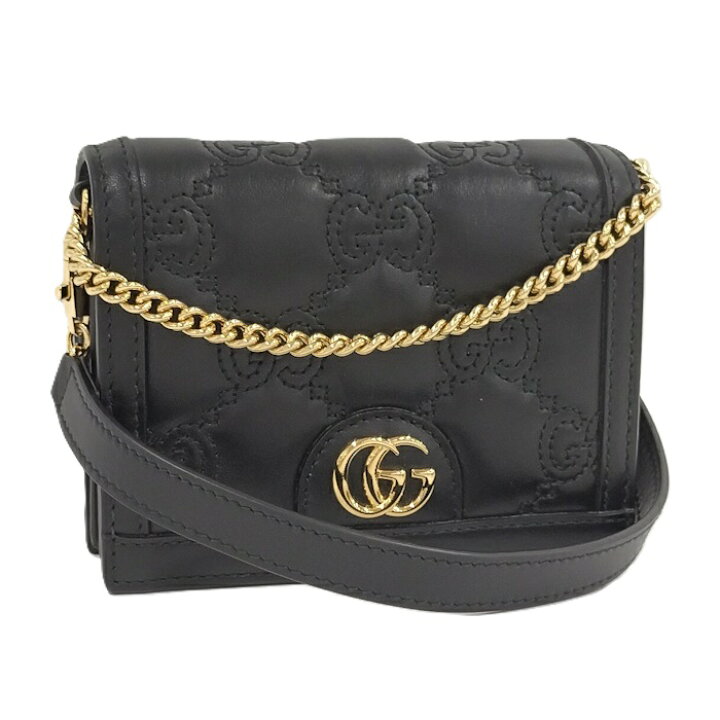 楽天市場】【中古】GUCCI 2WAY ミニ ショルダーバッグ キルティング  
